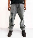 DISTRESSED CARGO DENIM