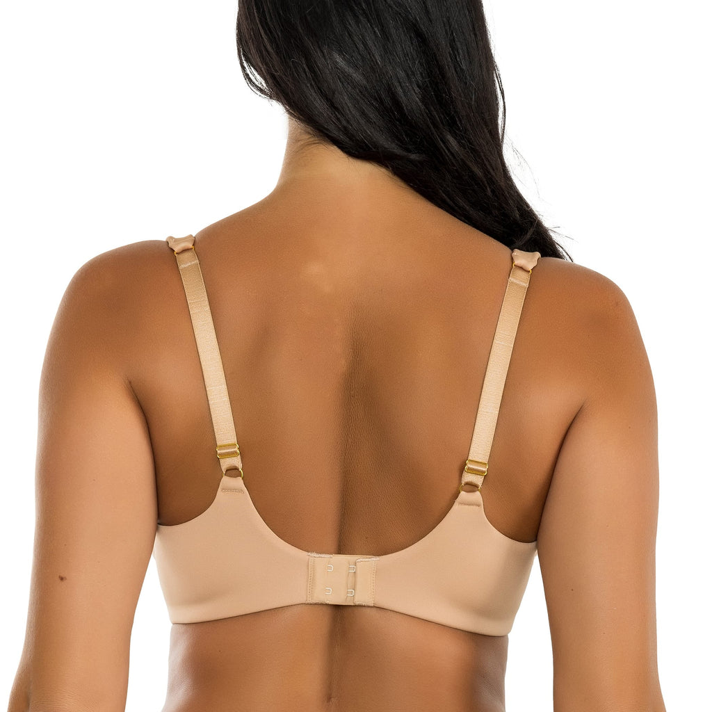 Emily Full Busted Unlined Non-Padded Wired T-Shirt Bra - Warm Sand
