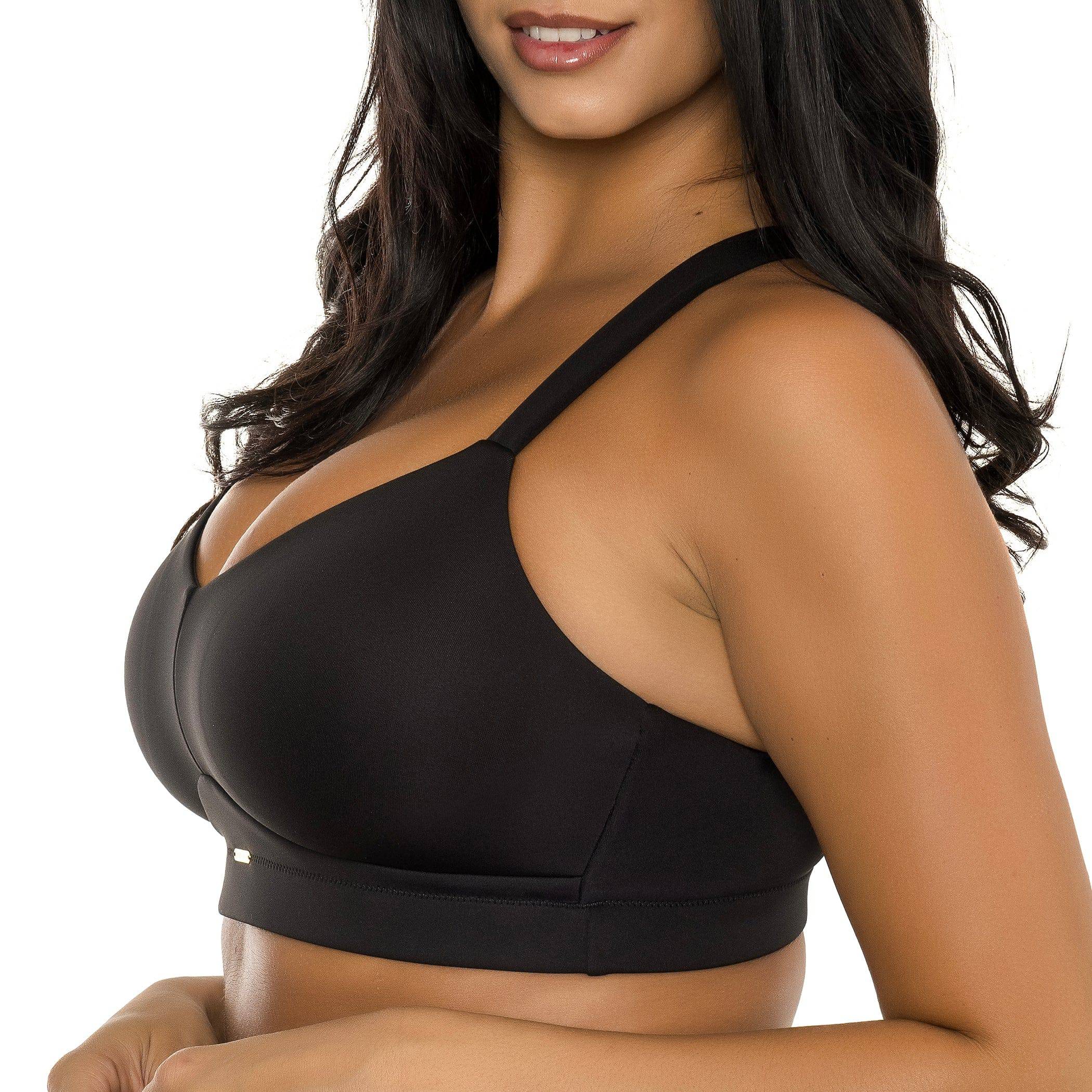 Holly Wire-Free Full Bust Padded Bra - Black
