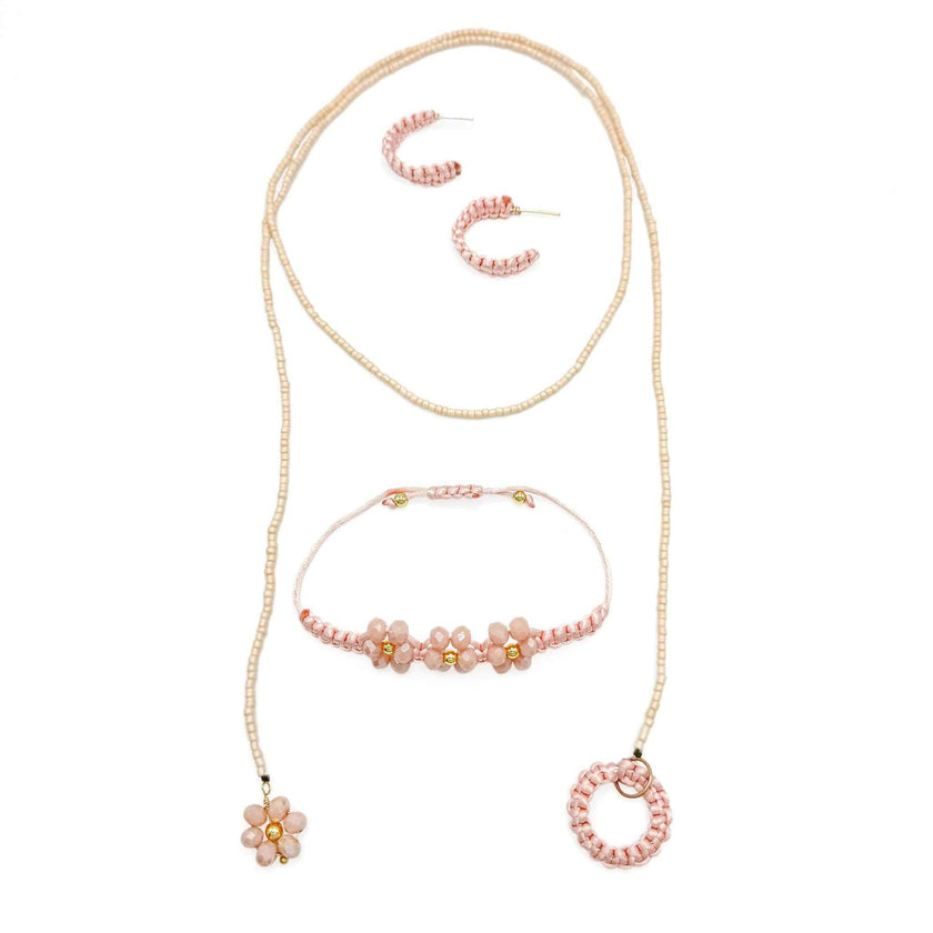 Peach Blossom necklace