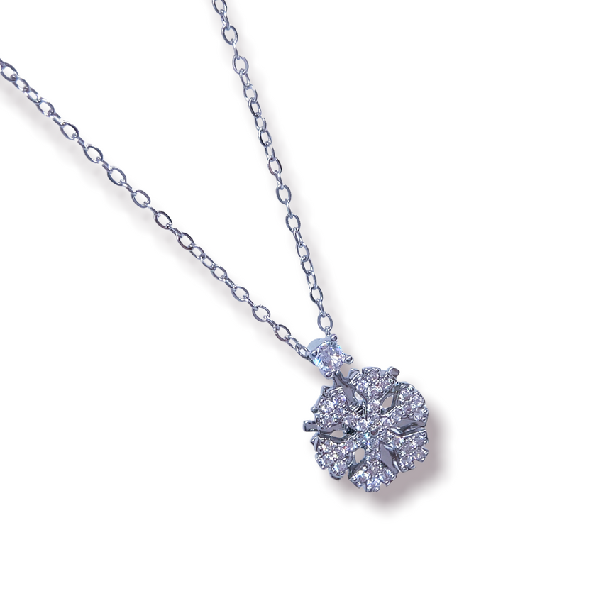 Lumi *Rotating Snowflake* Necklace