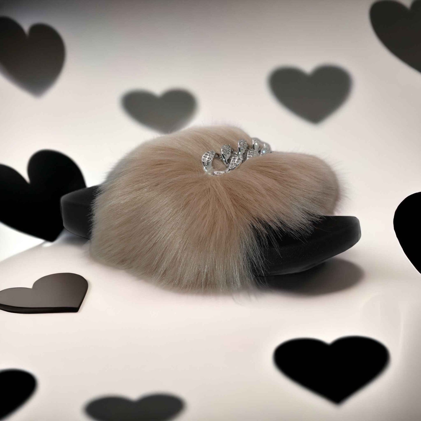 Michaela V Pupa Slippers Tan