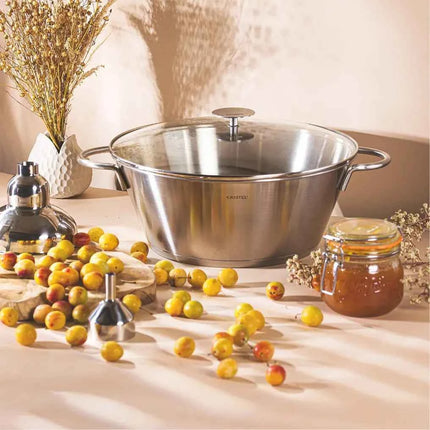 Preserve pan with glass Lid