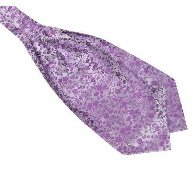 Purple Gentleman Ascot/Cravat Tie