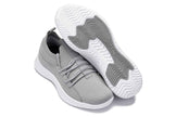 CALTO - Q134 - 2.4 Inches Taller (Light Gray/White Sole) - Ultra Lightweight Sneakers