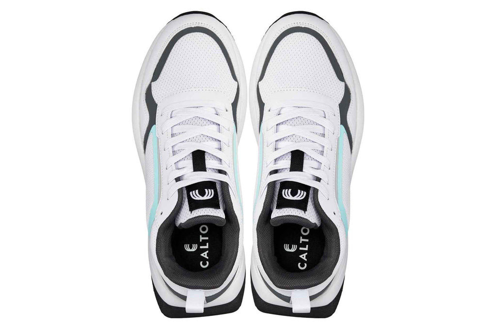 CALTO - Q151  - 2.4 Inches Taller (White/Grey)