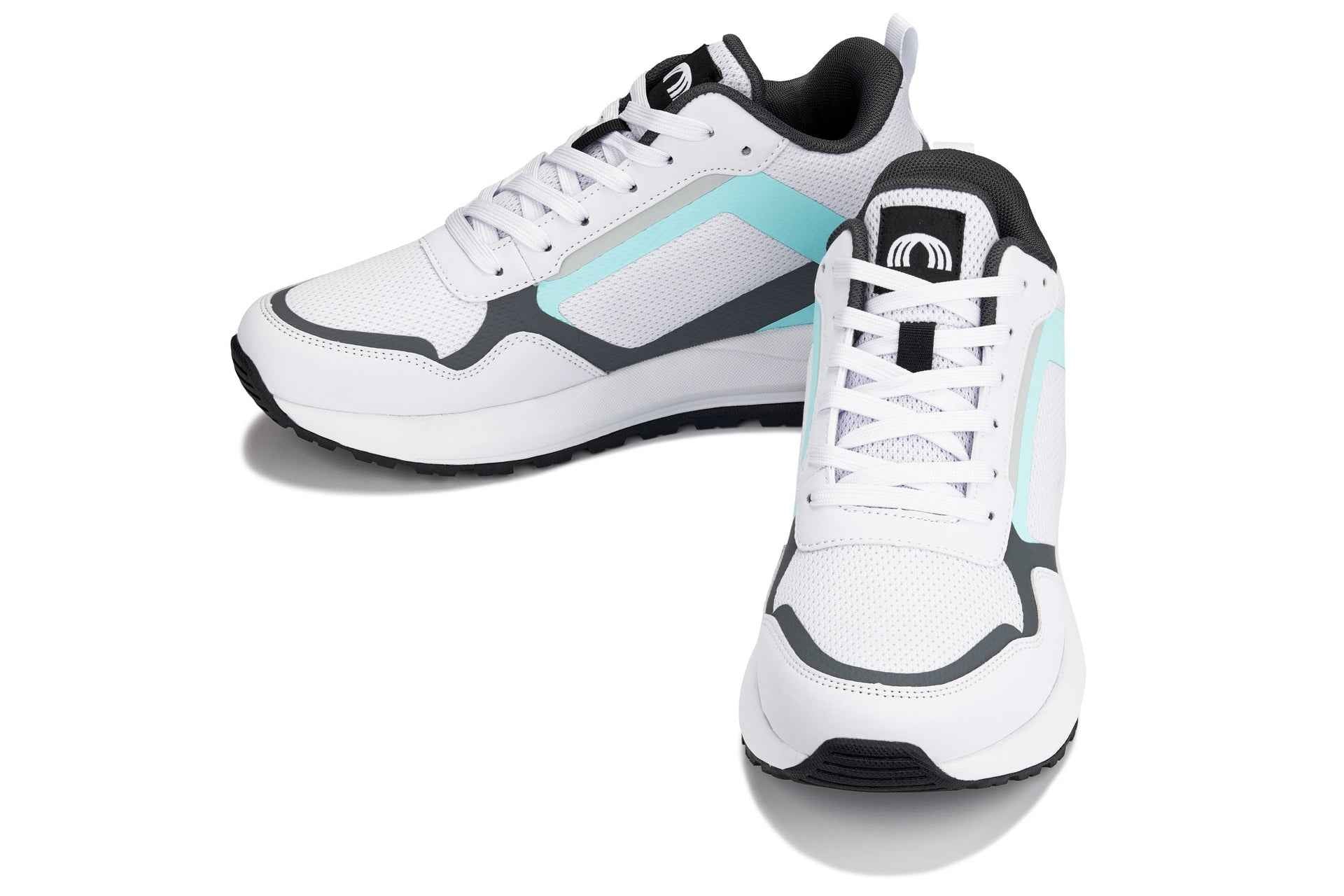 CALTO - Q151  - 2.4 Inches Taller (White/Grey)