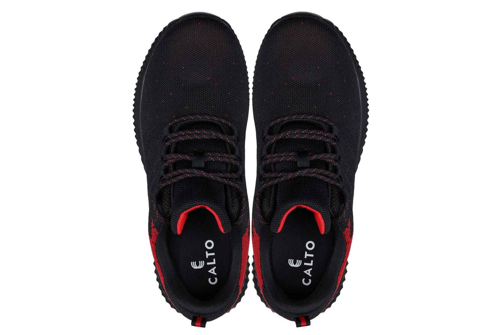 CALTO - Q215 - 2.8 Inches Taller (Black/Red) - Ultra Lightweight