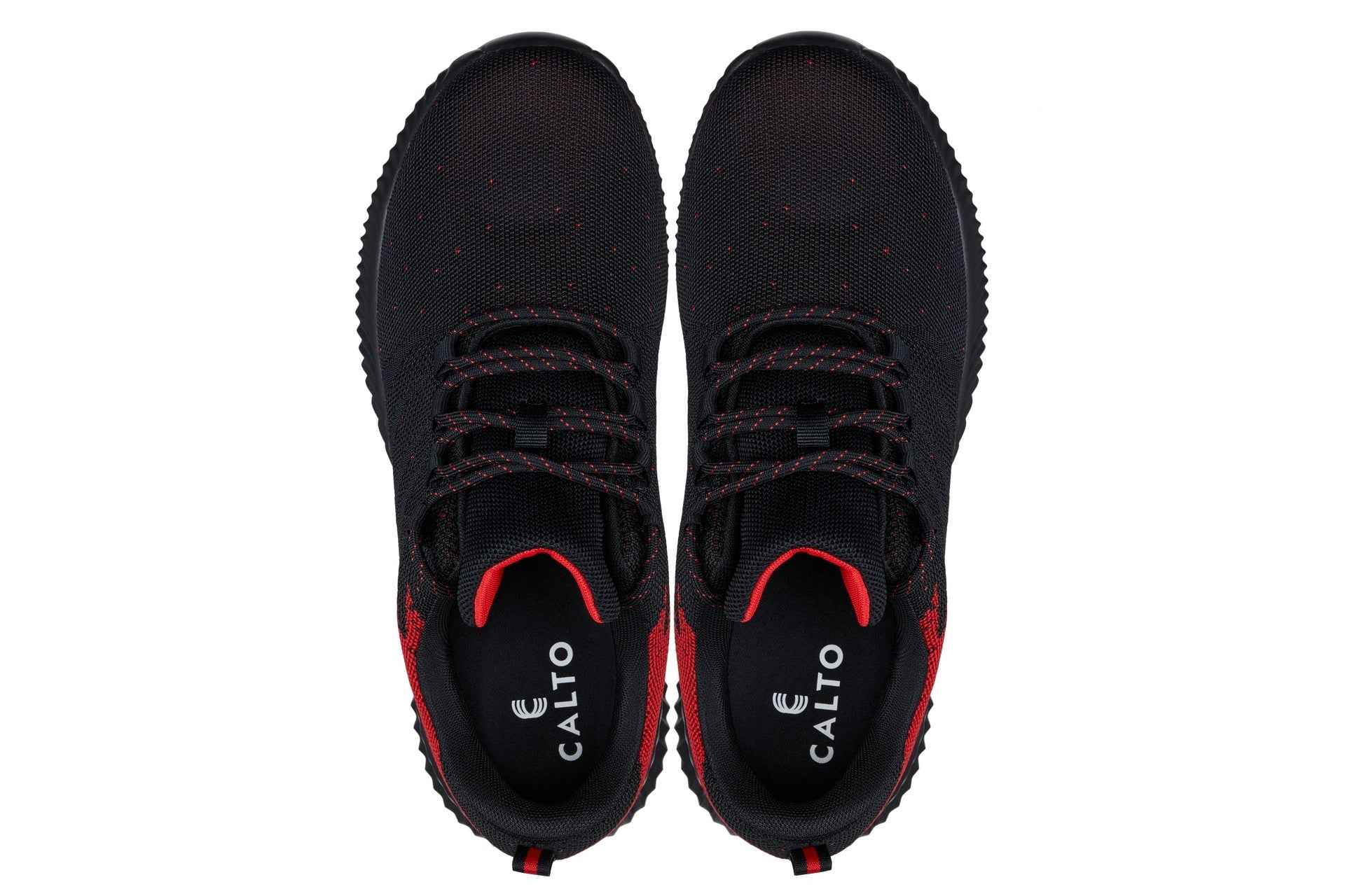 CALTO - Q215 - 2.8 Inches Taller (Black/Red) - Ultra Lightweight