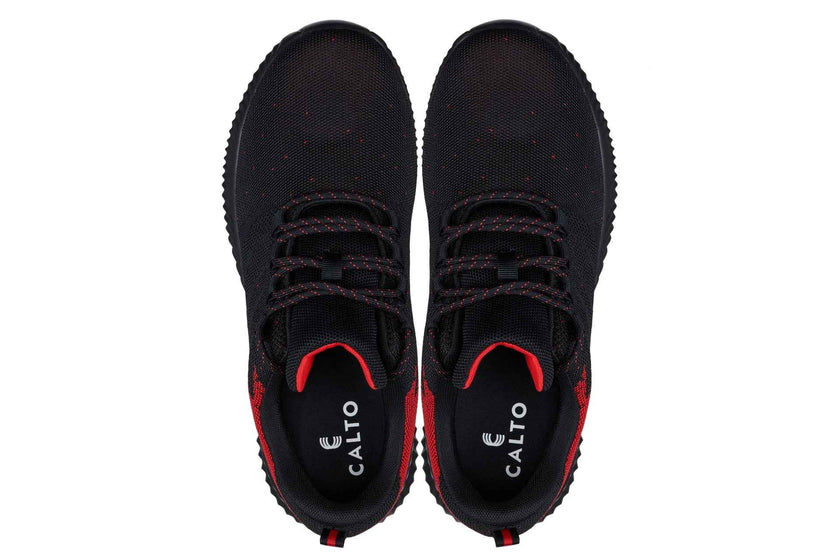 CALTO - Q215 - 2.8 Inches Taller (Black/Red) - Ultra Lightweight
