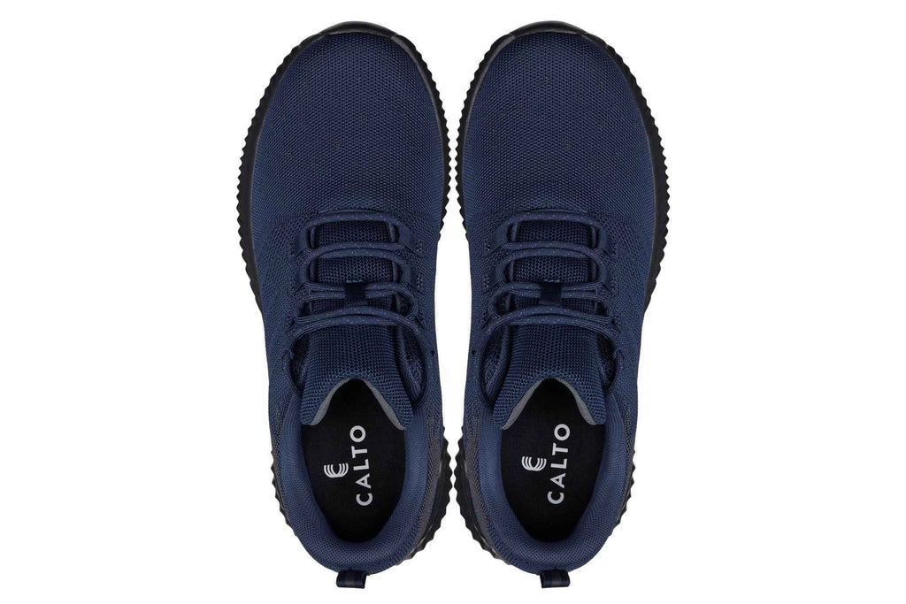 CALTO - Q217 - 2.8 Inches Taller (Navy/Grey) - Ultra Lightweight