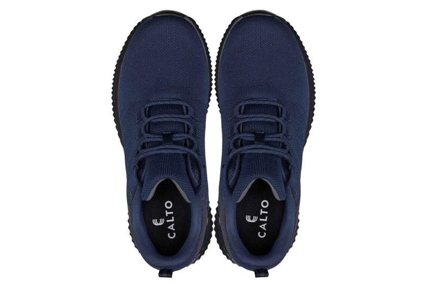 CALTO - Q217 - 2.8 Inches Taller (Navy/Grey) - Ultra Lightweight