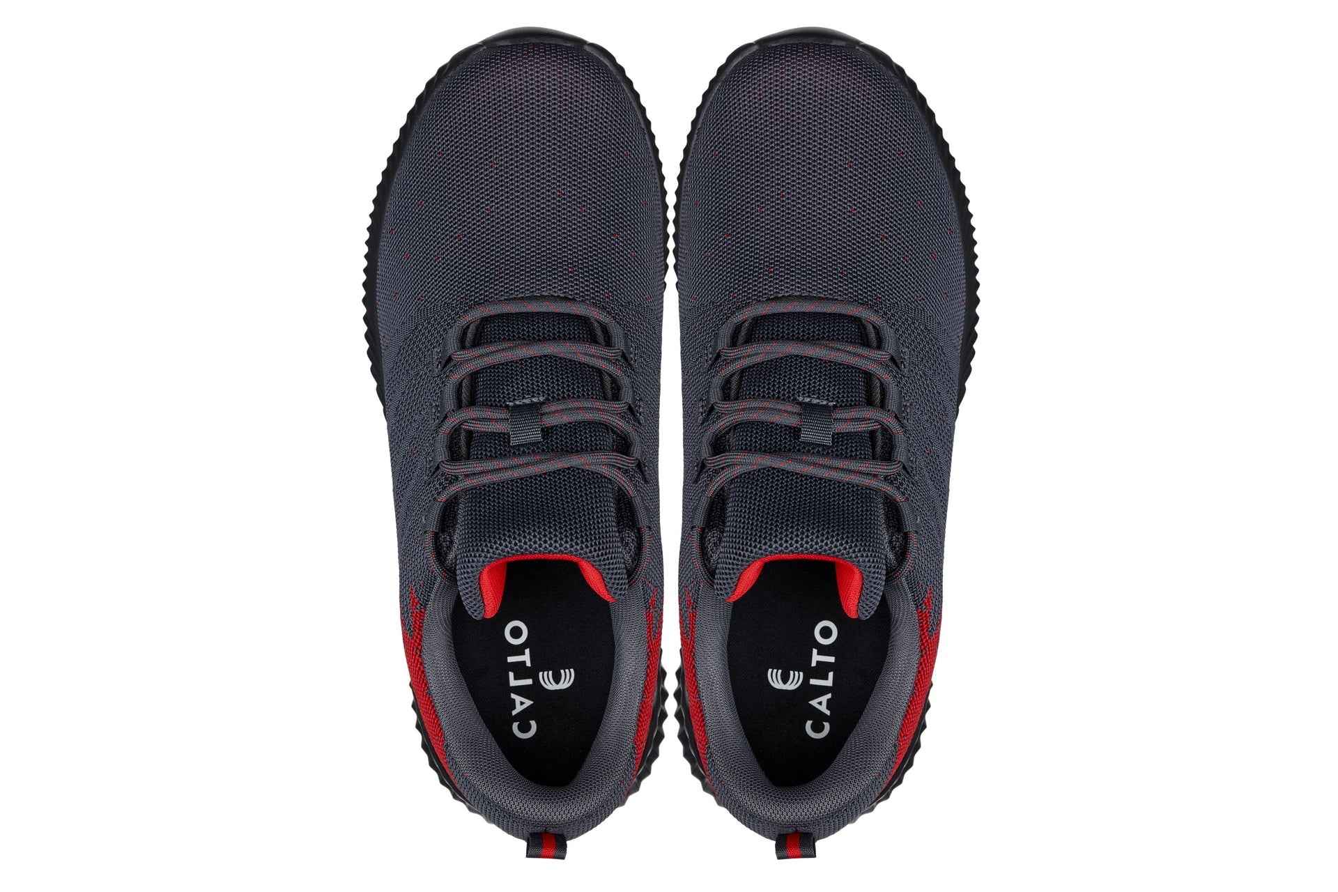 CALTO - Q218 - 2.8 Inches Taller (Grey/Red) - Ultra Lightweight