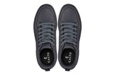 CALTO - Q273  - 2 Inches Taller (Cement Grey) -Elevated Leatherette Micro-Perforated Sneakers