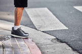 CALTO - Q273  - 2 Inches Taller (Cement Grey) -Elevated Leatherette Micro-Perforated Sneakers