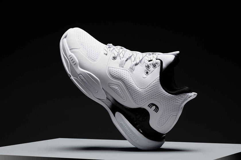 CALTO - Q394 - 3 Inches Taller (White/Black) - Basketball High-Top Sneakers
