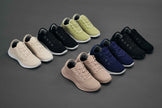 CALTO - Q405 - 2.4 Inches Taller (Pale Lime) - Ultra Lightweight Knitted Sneakers