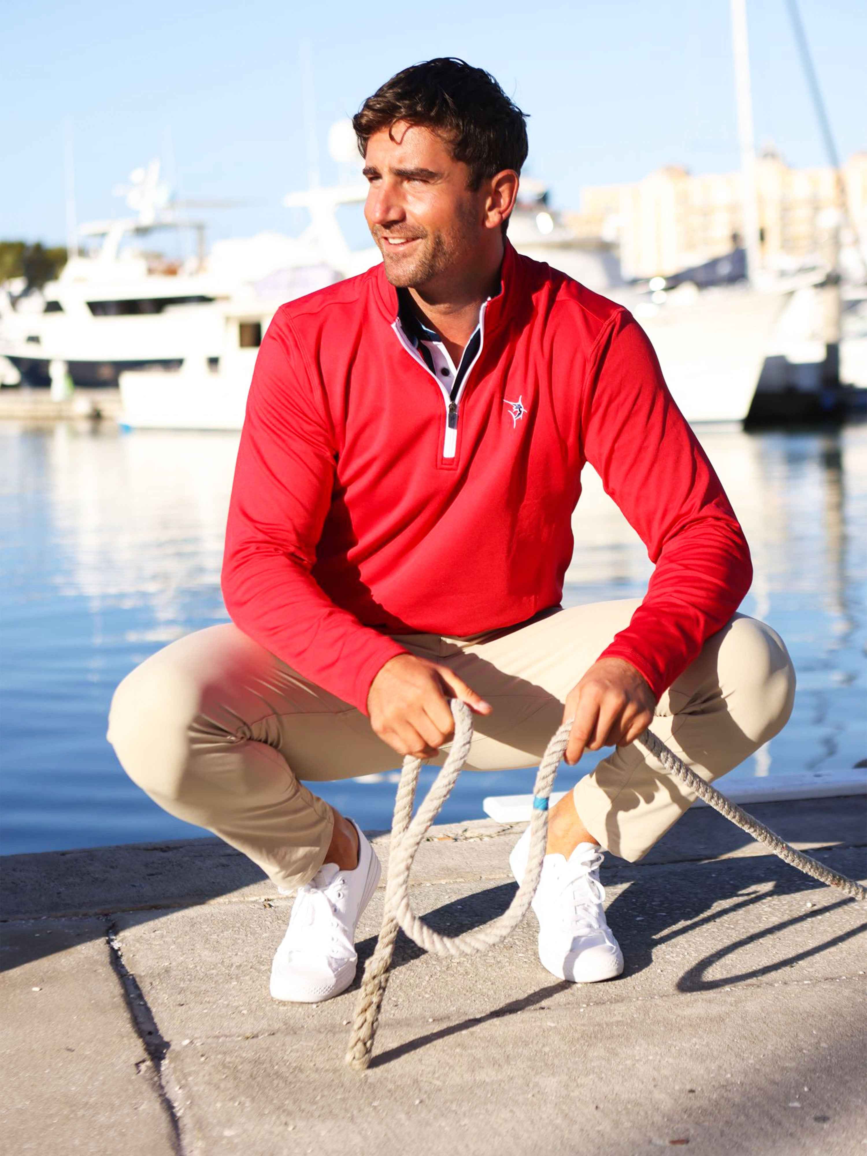 Montauk Quarter Zip Midweight Comfort