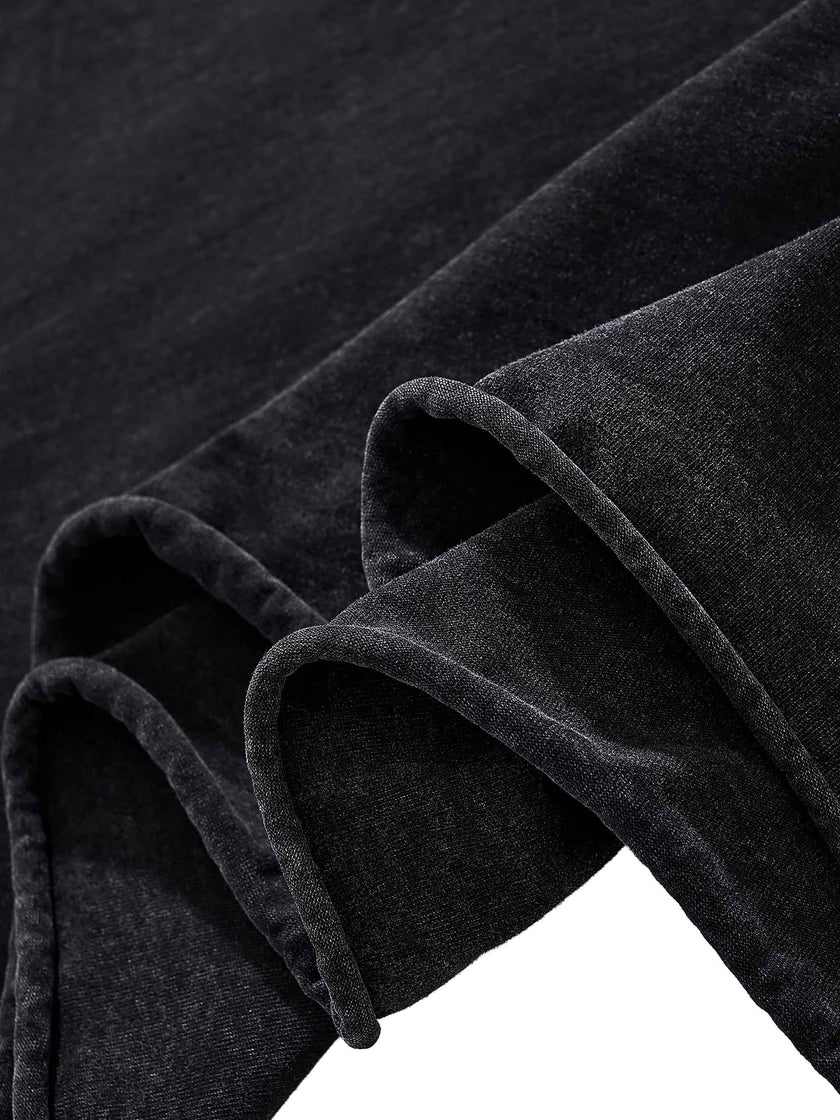 Contraband Raw Edge Boxy Tee