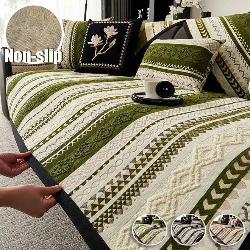 Topspet Black Couch Cover – Durable, Non-Slip Furniture Protector for Pets, Dogs & Cats