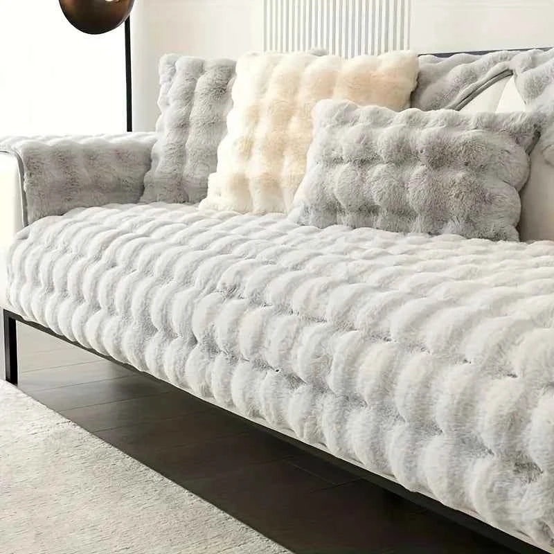 Velvet Couch Cover – Soft, Stylish, and Cat & Dog Proof Couch Throw Cover