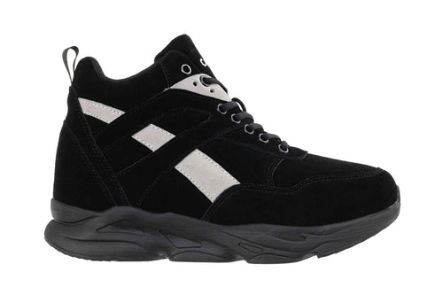 CALTO - S33594 - 4 Inches Taller (Black/Grey) - Sneakers