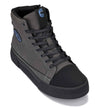 CALTO - S3423 - 2.4 Inches Taller (Grey) - Cap Toe High Top Zip-Up Sneaker Boots