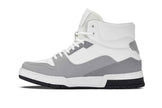 CALTO - S4751 - 3 Inches Taller (White/Grey) - High Top Sneakers