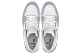 CALTO - S4751 - 3 Inches Taller (White/Grey) - High Top Sneakers