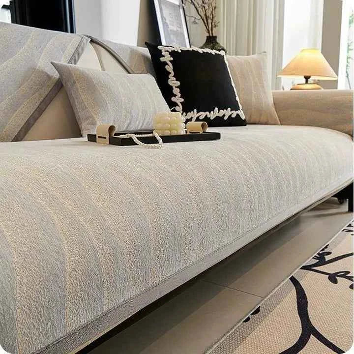 Green Couch Cover – Durable, Machine-Washable Slipcover for 2/3/4 Seater Sofas