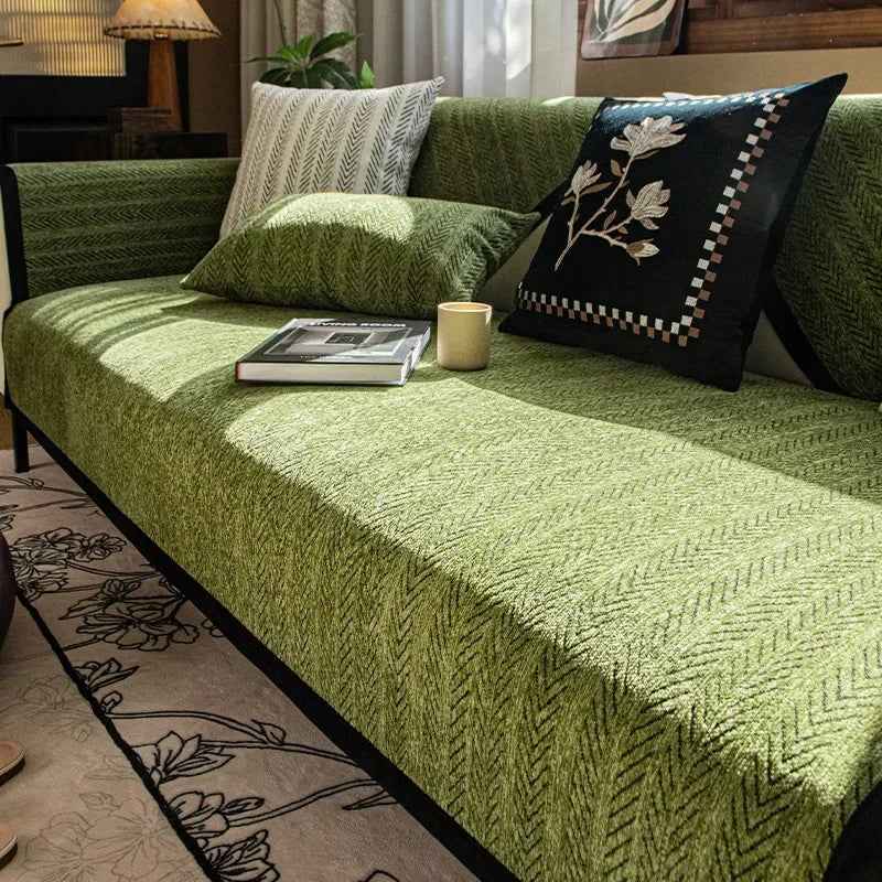 Topspet Green Couch Cover – Stylish Protection for Pet-Friendly Homes