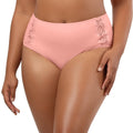 Brigitte Highwaist Bikini Bottom - Peach Bud