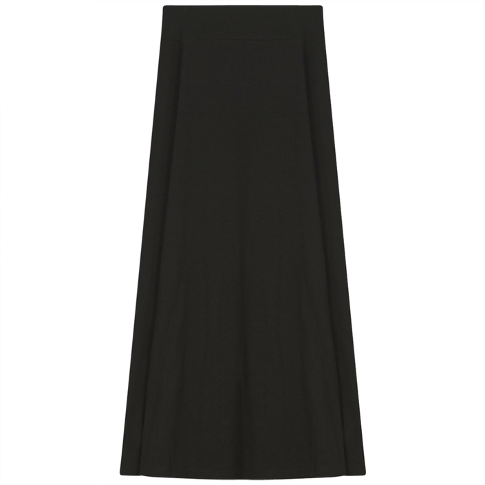 Ladies Cotton Stretch Long Skirt