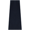 Soft Denim Wash Long Straight Skirt