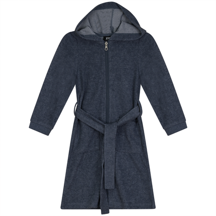 Washed Rib Terry Robe