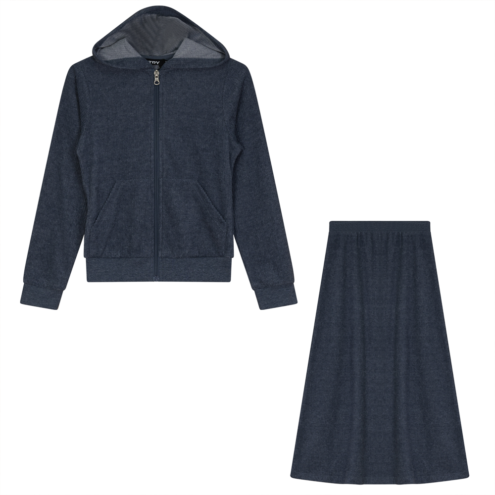 Washed Rib Terry Set