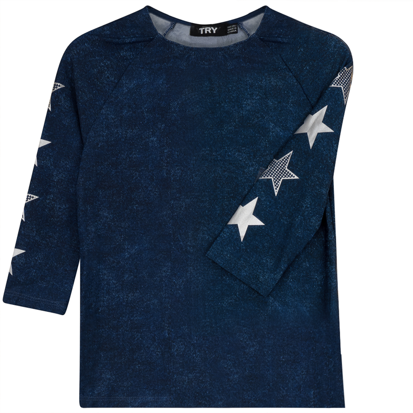 Wash Denim Swim 2 PC Set