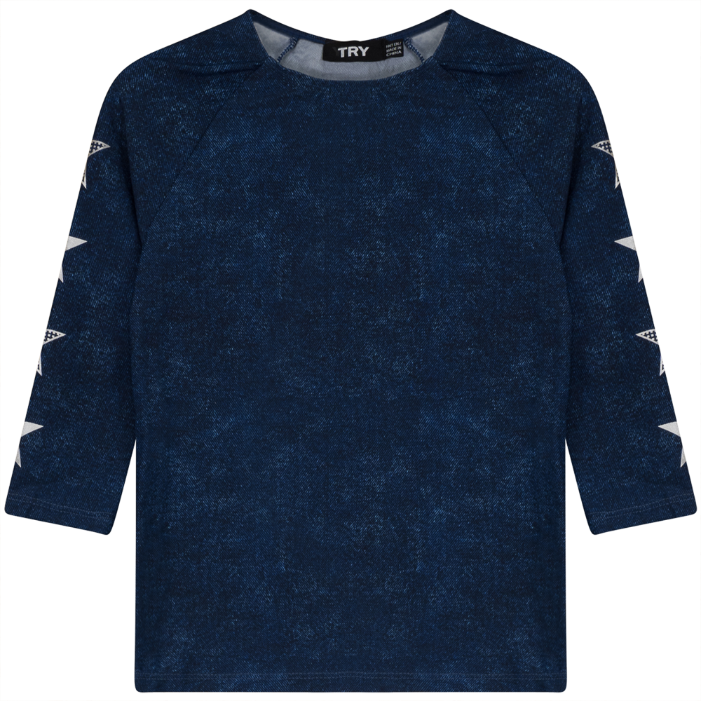 Wash Denim Swim 2 PC Set