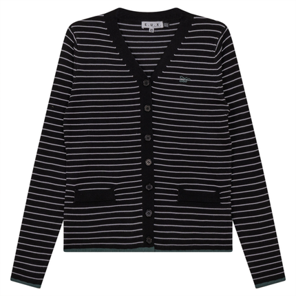 Striped Knit Cardigan