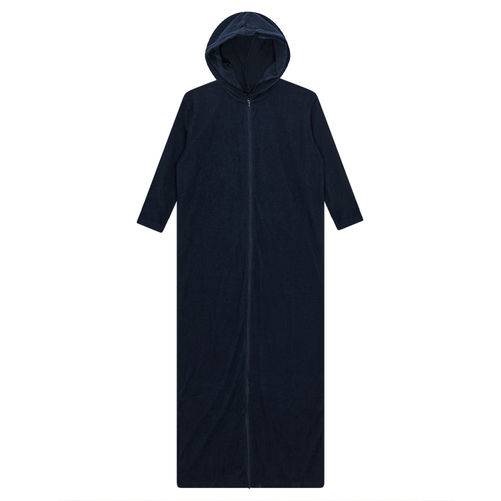 Oversized Terry Midi Robe