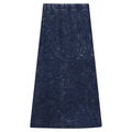 Wash Denim Maxi skirt
