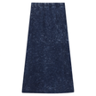 Wash Denim Maxi skirt