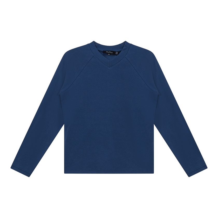 V Neck Raglan Top