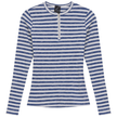 Wash Striped Henley Top