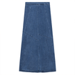 Denim Maxi Trumpet Skirt