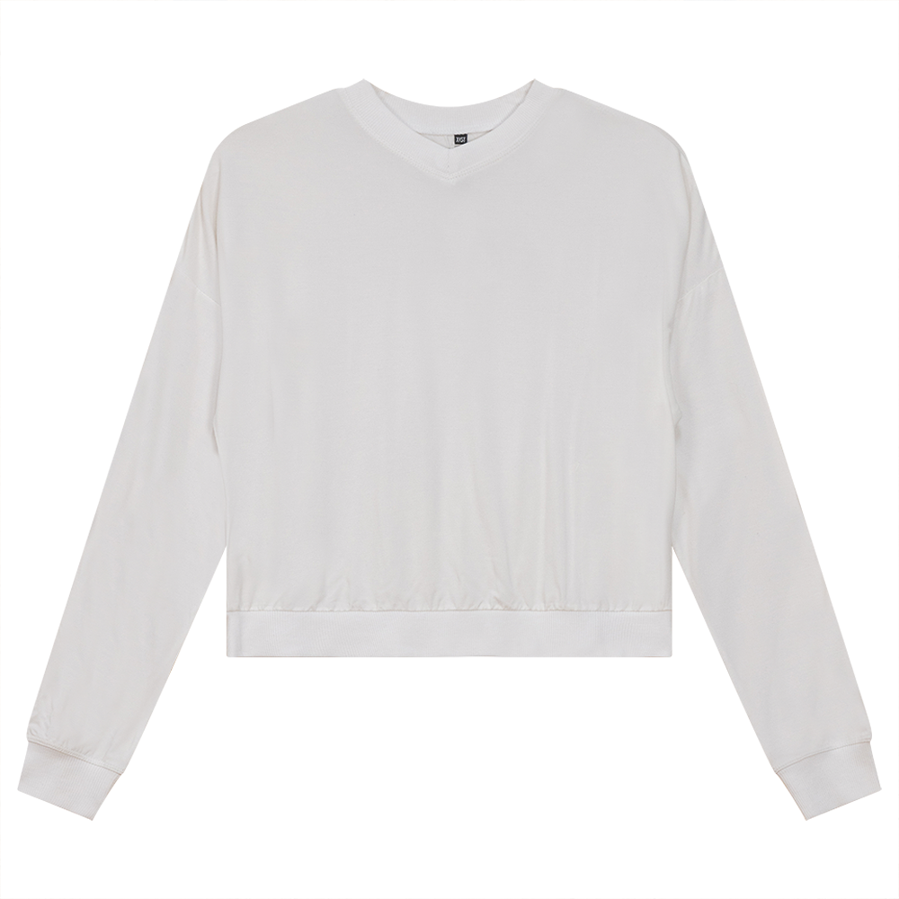 Knit Drop Shoulder Top