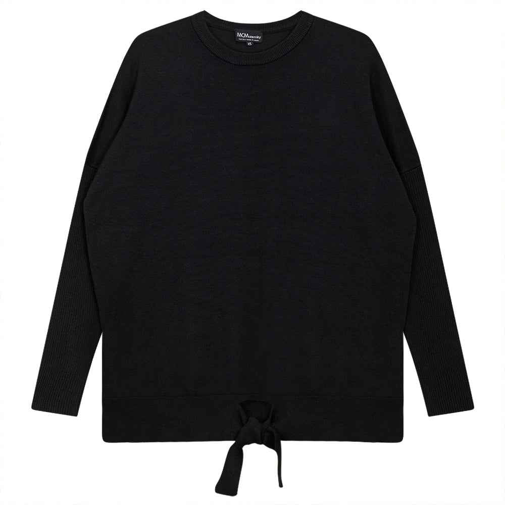 Maternity Knit Knot Sweater