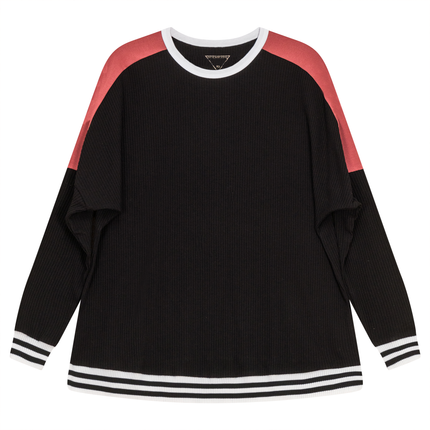 Maternity Dolman Combo Top