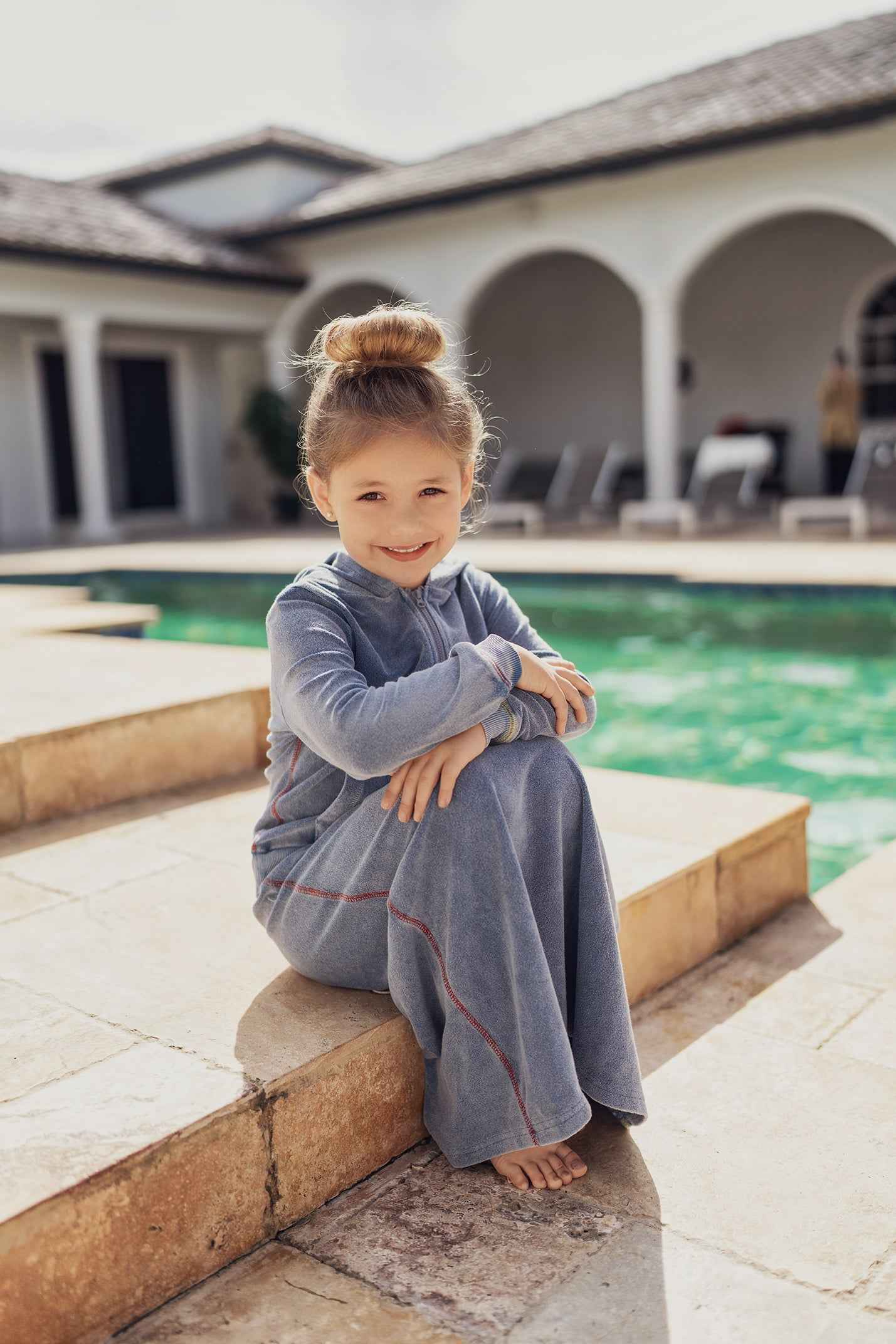 Multi Color Stitched Terry 2Pc Set