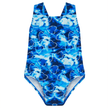 Tie Dye Heart and Star Print Swimsuit